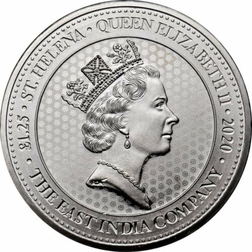 1.25 oz. Silver Great Britain Guinea "Rose Crown" - 2018