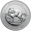 1.5 oz. Silver Canadian Arctic Fox