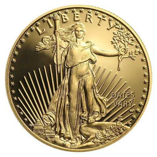 1 oz. Proof Gold American Eagle Coin (Random Year) - First Gold Group
