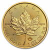 1 oz. Gold Canadian Maple Leaf