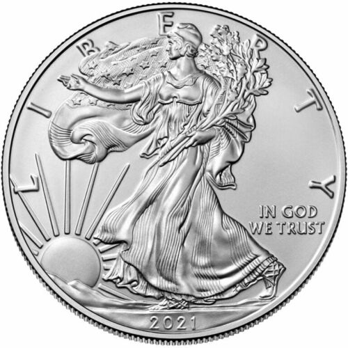 2021 1 oz. Silver American Eagle Coin (BU, Type 2) - First Gold Group